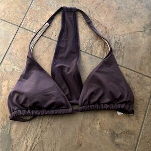 Victoria's Secret Dark Purple Bikini Top